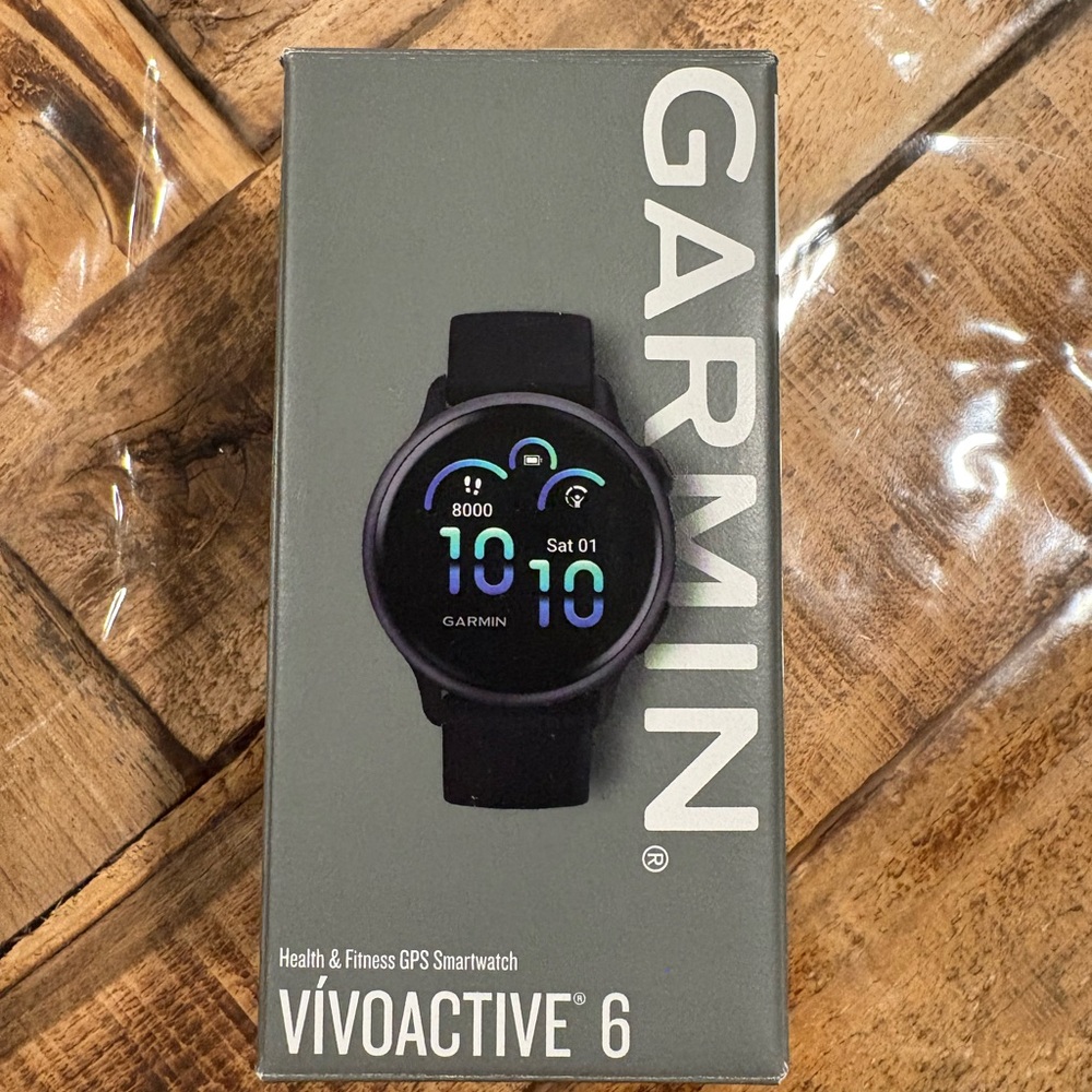 garmin vívoactive 6 Black Fitness GPS Smartwatch